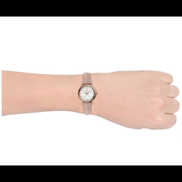 Fossil Women's Mini Stainless Steel Watch Leather - Picture 4 of 6